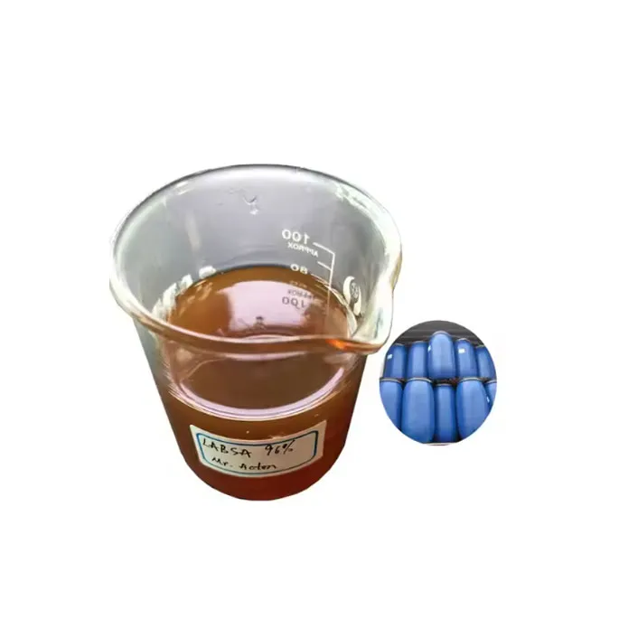 96% LABSA Chemiczny liniowy kwas alkilobenzenowy sulfonowy dla detergentu CAS 27176-87-0