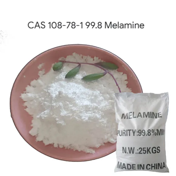 Surowiec chemiczny Proszek melaminy Nr CAS 108-78-1