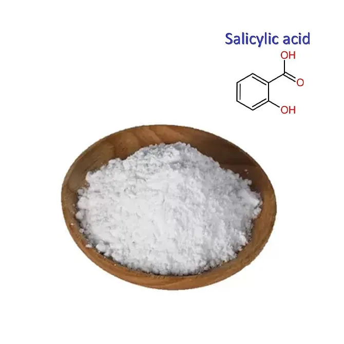 Wysoka czystość 99% kwas salicylowy proszek proszkowy CAS 69-72-7