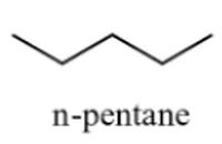 N-Pentane Structure N-Pentane Structure