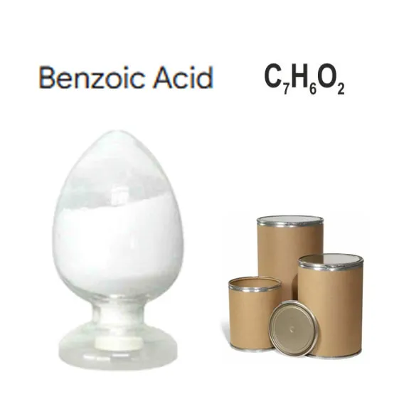 Organiczny chemiczny kwas benzoesowy 99,5% dla środka konserwującego CAS 65-85-0