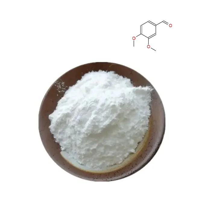 Veratraldehyde lub 3, 4- dimethoxybenzaldehyde 99% proszek cas 120-14-9